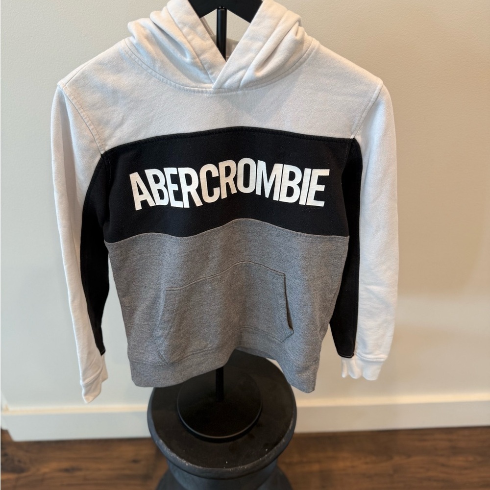 Abercrombie Kids White Hoodie